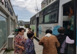 울진군 청지노인학교 학생 결핵검진 실시