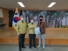 울진교육지원청 특수교육지원센터 마스크 및 손소독제 배부