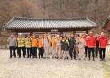 울진소방서, 중요 목조문화재 유관기관 합동소방훈련 실시