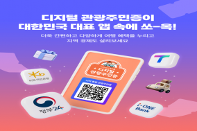‘울진 여행 더 알뜰하게’ 디지털 관광주민증 발급 시작