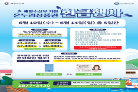 울진바지게시장, 온누리상품권 환급행사 개최