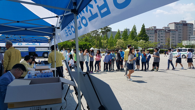 방사능방재 주민보호 집중훈련 사진1.jpg