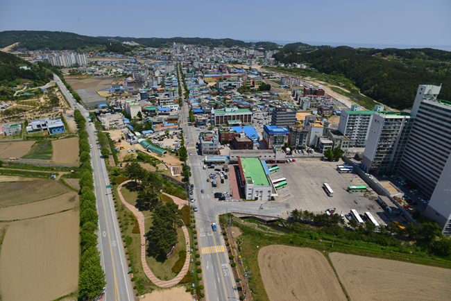 2017년 개별공시지가 전년대비 13.86% 상승 (울진전경).jpg