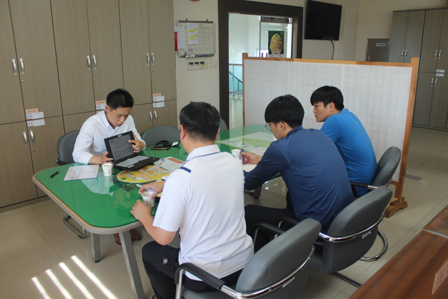 FSC인증 심사에 관한 설명 사진.JPG