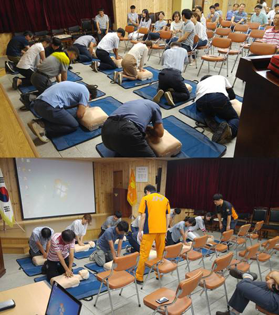 생명을 살리는 4분의 기적 심폐소생술 교육 사진1.jpg