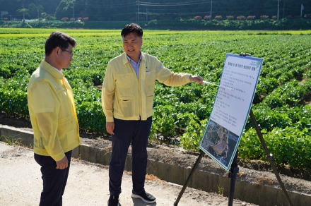 황이주 울진군수, 재난대비 현장점검