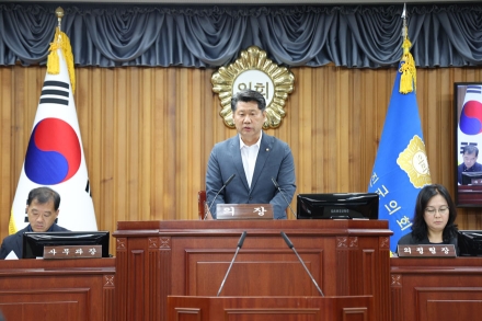 제293회 울진군의회 임시회 폐회!