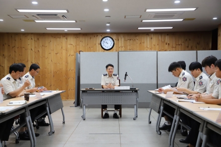 울진소방서, 2026년도 하반기 소방행정종합평가 성과분석 보고회 개최