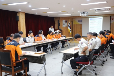 울진소방서, 2026년 소방행정종합평가 추진상황 보고회 개최
