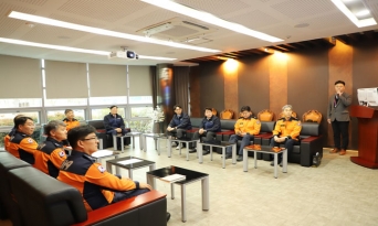경북소방본부장, 한울원자력본부 현장 점검 및 협력 강화